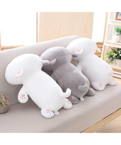 Cat Plush Toy Stuffed Lying Cat Pillow White Grey Kids Toys Birthday Gift for Children… $23.32 Kids' Plush Toy Pillows