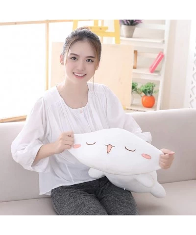 Cat Plush Toy Stuffed Lying Cat Pillow White Grey Kids Toys Birthday Gift for Children… $23.32 Kids' Plush Toy Pillows