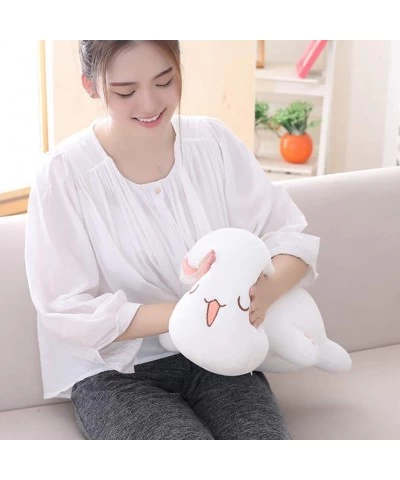 Cat Plush Toy Stuffed Lying Cat Pillow White Grey Kids Toys Birthday Gift for Children… $23.32 Kids' Plush Toy Pillows