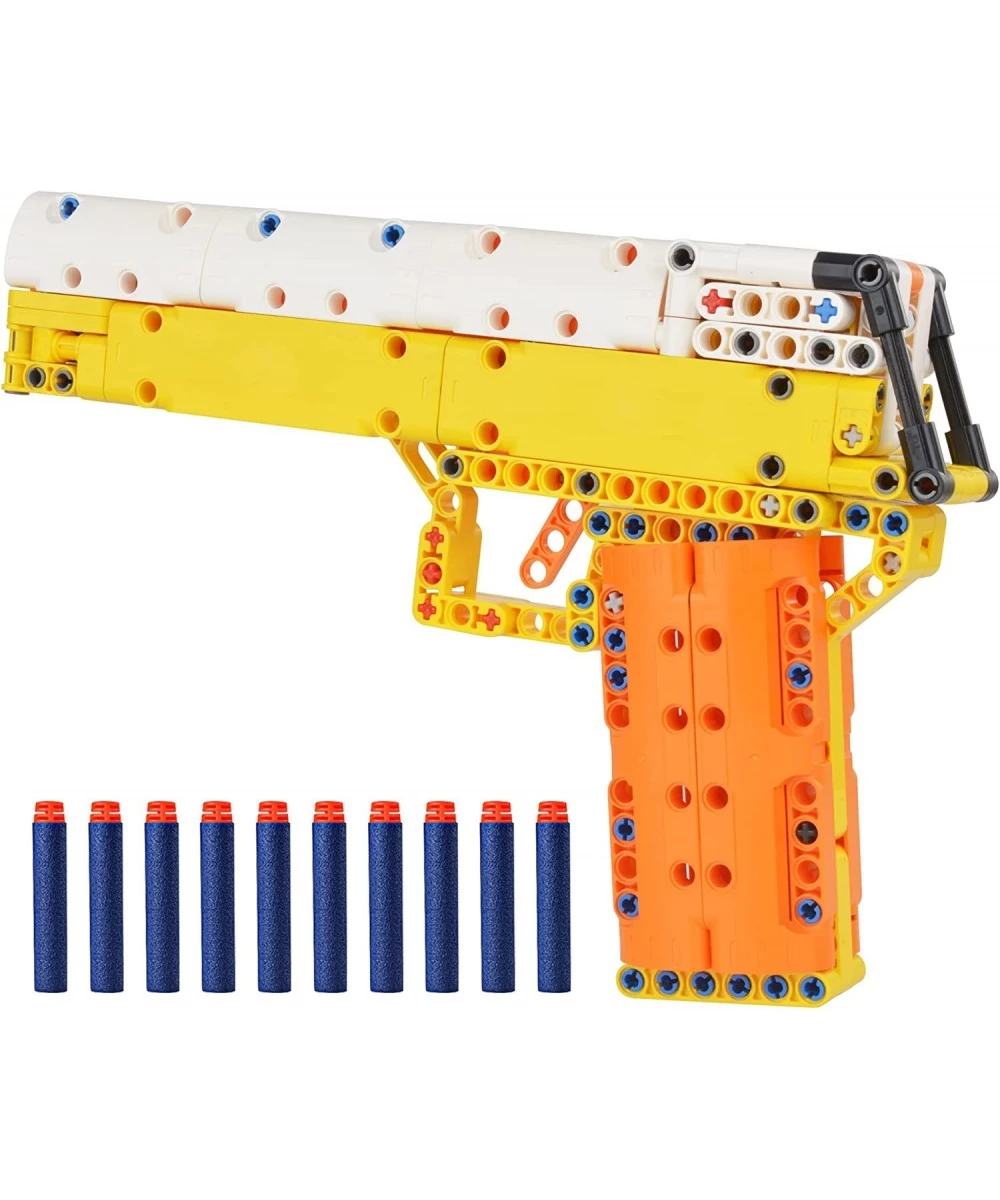 Desert Eagle Nerf Gun Model Building Pistol Toy kit Set 222 Pcs DIY STEM Toy Gun That Shoots Building Block Brick for Kids&Ad...