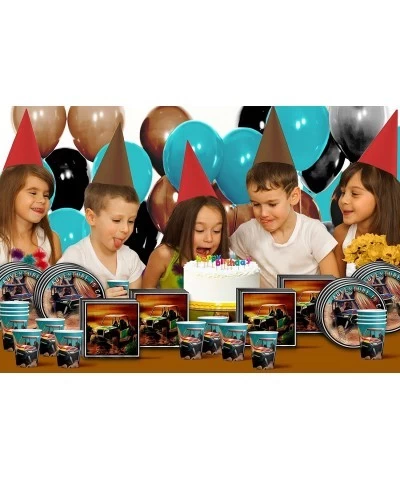 ATV Birthday Party Supplies Set - 4 Wheeler Birthday Party - Offroad Party Supplies - Racing Birthday Party Supplies | ATV Ta...