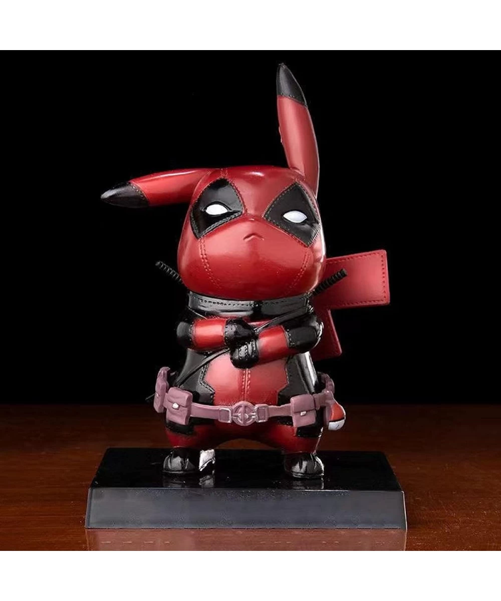 Cute Hand-Made Small Model Elf Cos Monster Q Version Pendant Deadpool Action Figures $43.09 Action Figures