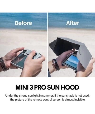 Mini 3/Mini 3 Pro Sun Hood Sunshade for DJI Mini 3/Mini 3 Pro RC Controller Accessories $33.97 Hobby RC Quadcopters & Multiro...