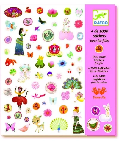 DJ08951 Stickers-1000 Stickers for Girls Novelty $24.21 Kids' Stickers