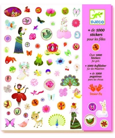 DJ08951 Stickers-1000 Stickers for Girls Novelty $24.21 Kids' Stickers