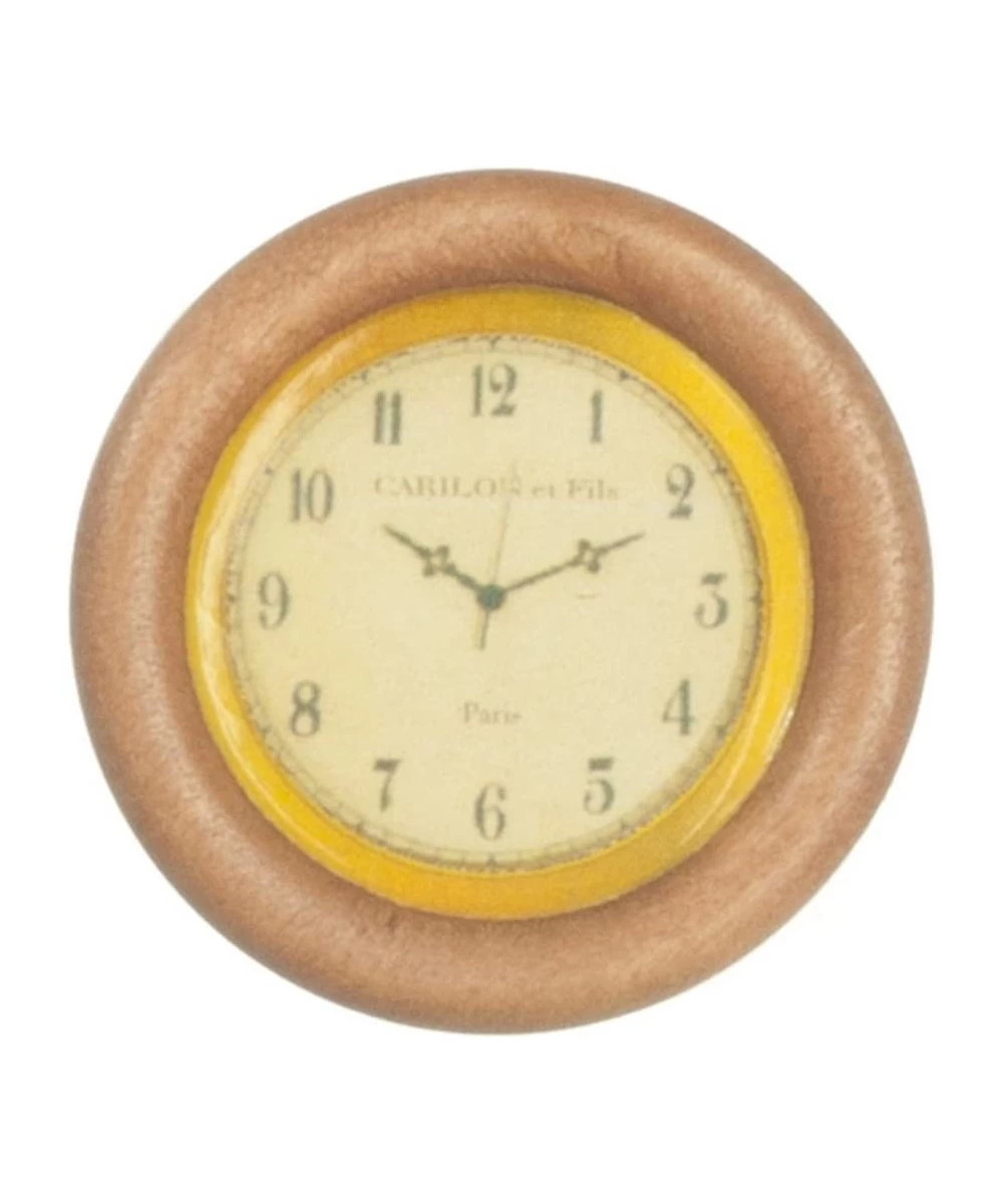 Dollhouse Miniature 1:12 Scale Wooden Clock G7991 $15.21 Dollhouse Accessories