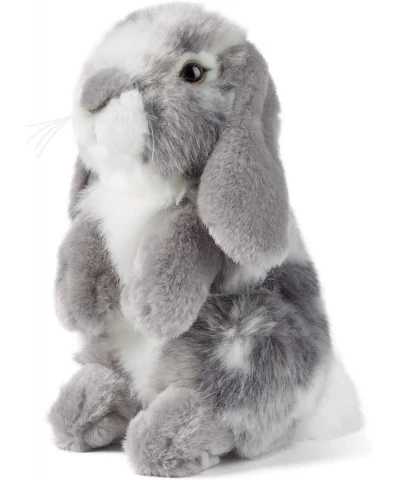 Grey Sitting Lop Eared Rabbit Realistic Soft Cuddly Bunny Toy Naturli Eco-Friendly Plush 7 Inches $34.78 Stuffed Animals & Te...