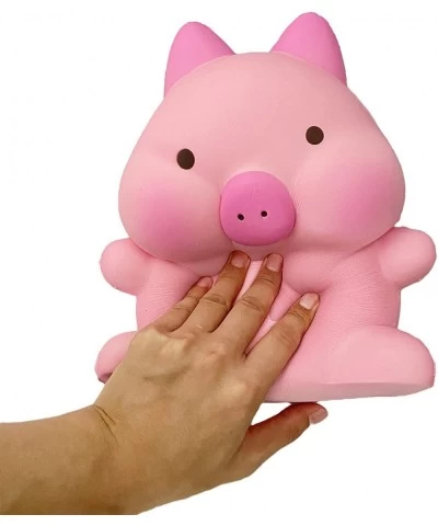 NC ASMFUOY Jumbo Pig Slow Rising Squishies Gaint Pink Cute Animal Birthday Gift for Kids Stress Relief Squeeze Toys $41.88 Mi...