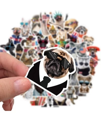 50PCS Dog Cat Stickers Animal Cute Cartoon Decoration DIY Luggage Laptop Water Bottles Diary Hand Account Scrapbook Daily of ...