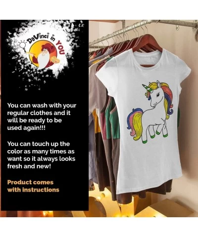 Coloring Shirt Kit with Fabric Markers: Unicorn Mermaid Birthday Girl Gift - Arts and Crafts for 6 / 7 Year Old Girls $28.85 ...