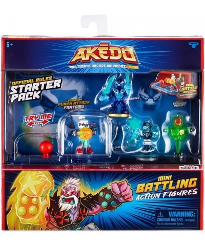 Ultimate Arcade Warriors Starter Pack - Legendary Punch Attack - Mini Battling Action Figures - Ready Fight Split Strike $28....