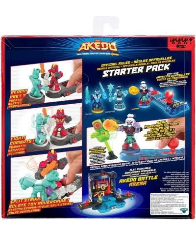 Ultimate Arcade Warriors Starter Pack - Legendary Punch Attack - Mini Battling Action Figures - Ready Fight Split Strike $28....