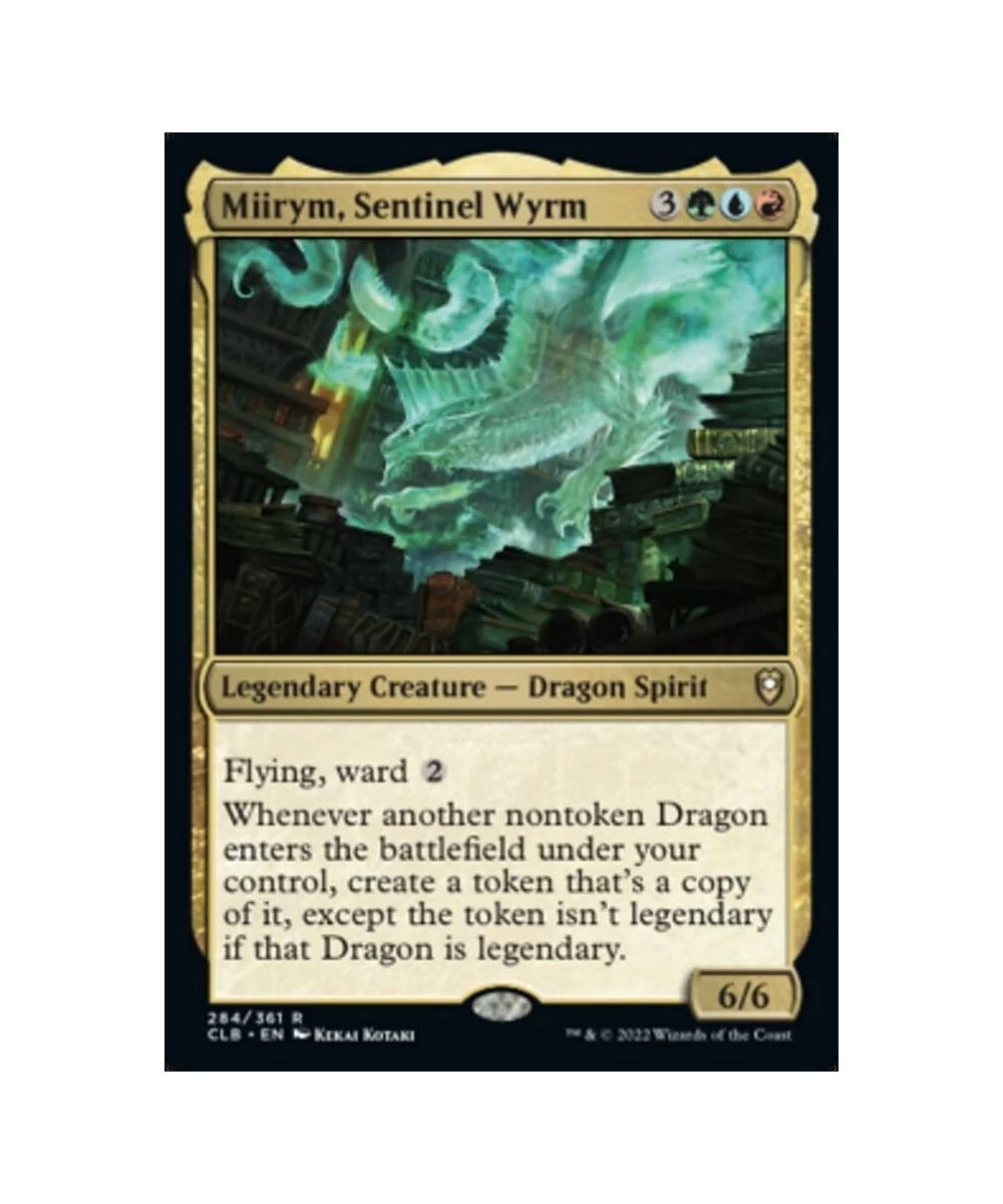 Magic: the Gathering - Miirym Sentinel Wyrm (284) - Battle for Baldur's Gate $13.00 Trading Cards & Accessories