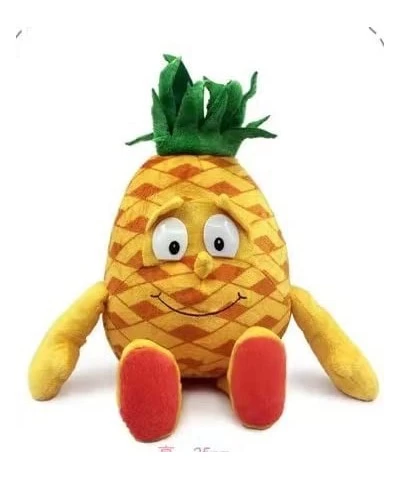 The New Cute Fruit Plush Toy Strawberry Watermelon Pineapple Banana Pillow Fruit Pillow Soft Plush Doll Suitable for Kids Gir...