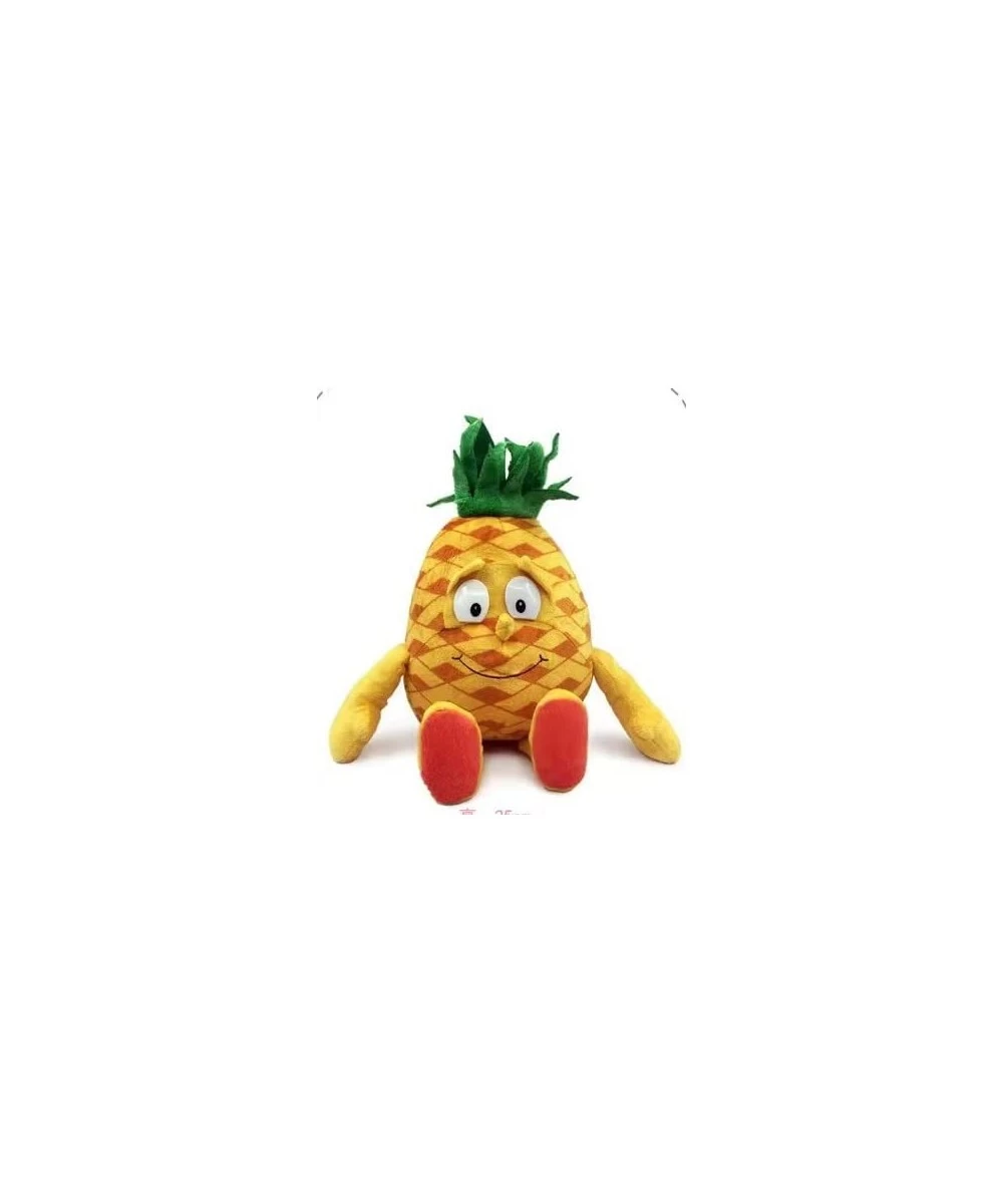 The New Cute Fruit Plush Toy Strawberry Watermelon Pineapple Banana Pillow Fruit Pillow Soft Plush Doll Suitable for Kids Gir...