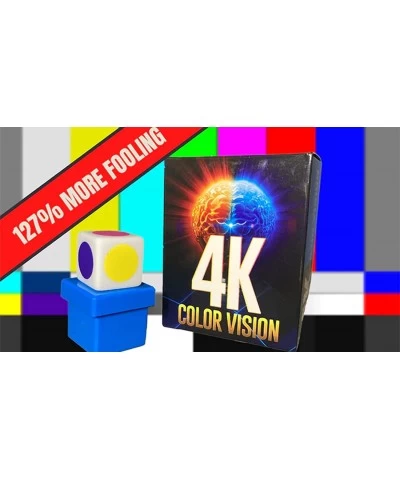 4K Color Vision Box (Gimmicks and Online Instructions) by Magic Firm - Trick $43.34 Magic Kits & Accessories