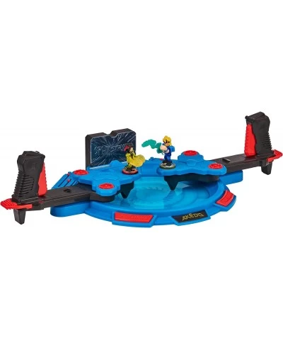 Legends of Powerstorm Triple Strike Tag Team Arena with 40+ Battle Sound Effects Light Up Scoreboard and 2 Battling Warriors ...