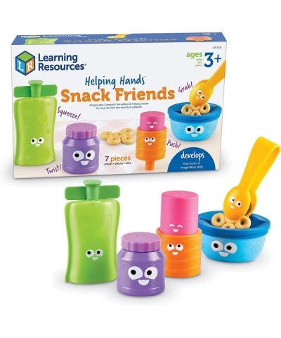 Helping Hands Snack Friends Toddler Toys Fine Motor Fun Preschool Fine Motor Skills Toddler Activities 7 Pieces Age 3+ Gifts ...