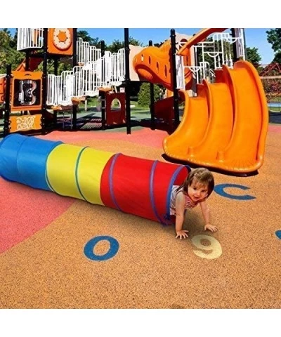 Kids Toy Play Tunnel Tent 6ft Rainbow Pop Up Play Tunnel Tube for Children Indoor and Outdoor Games $26.73 Kids' Play Tents &...