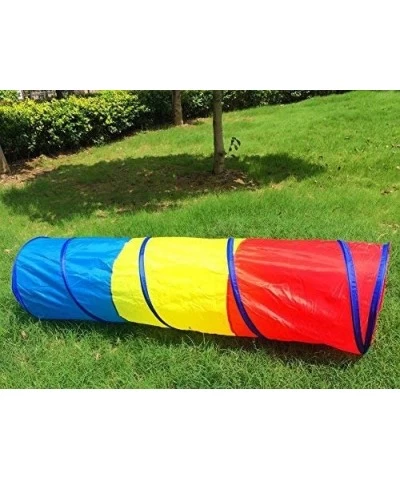 Kids Toy Play Tunnel Tent 6ft Rainbow Pop Up Play Tunnel Tube for Children Indoor and Outdoor Games $26.73 Kids' Play Tents &...