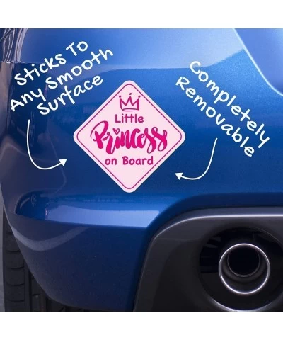 Baby on Board Sticker for Cars - Sticks Anywhere Including Windows - Cute Removable Baby in Car Sign - No Magnets Suction Cup...