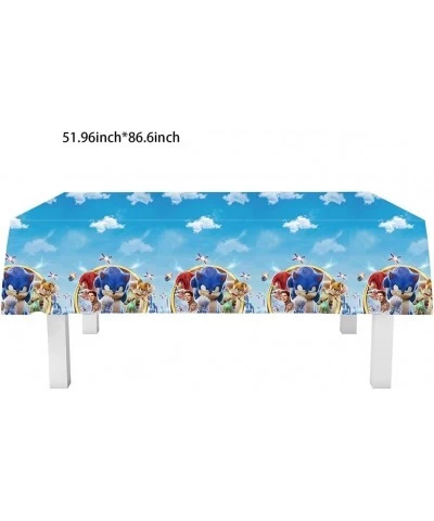 Hedgehog Birthday Party Supplies 41 Pack of 20 Tissues + 20 Plates + 1 Tablecloth $24.11 Kids' Party Tableware