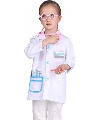 Kids Doctor Coat Boys Doctor Costume Pretend Play Dress Up Gift for Boys and Girls 3-8T $27.51 Kids' Costumes