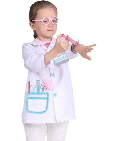 Kids Doctor Coat Boys Doctor Costume Pretend Play Dress Up Gift for Boys and Girls 3-8T $27.51 Kids' Costumes