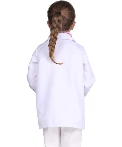 Kids Doctor Coat Boys Doctor Costume Pretend Play Dress Up Gift for Boys and Girls 3-8T $27.51 Kids' Costumes