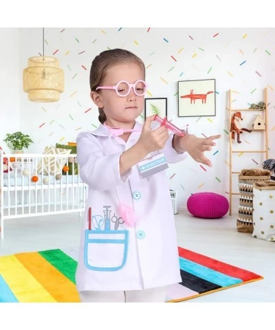 Kids Doctor Coat Boys Doctor Costume Pretend Play Dress Up Gift for Boys and Girls 3-8T $27.51 Kids' Costumes