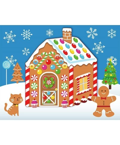 Make-a-Gingerbread House Stickers for Kids - Christmas Party Game/Craft/Activity/Favor/Supplies - 13 Finished Products $23.39...