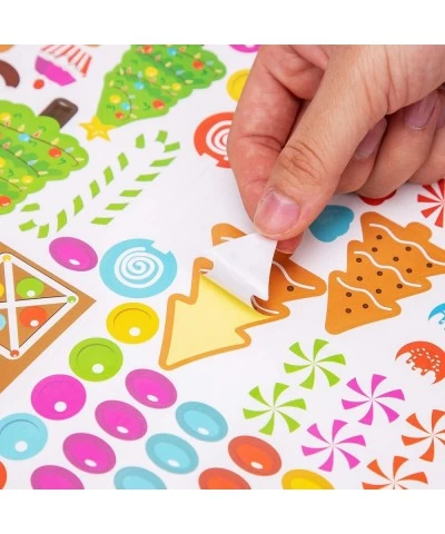 Make-a-Gingerbread House Stickers for Kids - Christmas Party Game/Craft/Activity/Favor/Supplies - 13 Finished Products $23.39...