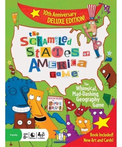 The Scrambled States of America Game & - Go Nuts for Donuts - The Pastry-Picking Card Game $54.59 Card Games