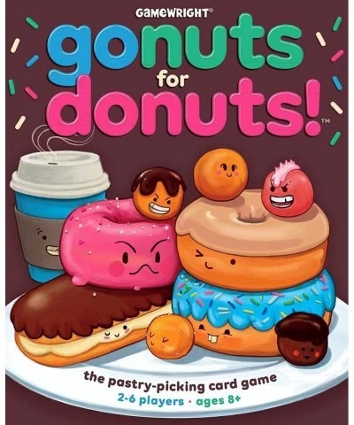 The Scrambled States of America Game & - Go Nuts for Donuts - The Pastry-Picking Card Game $54.59 Card Games