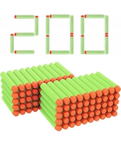 Compatible Nerf Darts Bulk 200PCS Bullets Bullet Ammo Foam Dart Refill Pack for Nerf Elite 2.0 Blasters Adventure Force X Sho...