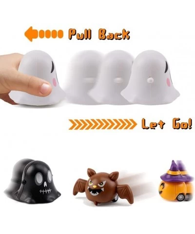 24pcs Halloween Toys Pull Back Car Toy Assortment for Kids Halloween Party Favors Treat Bag Stuffers Goody Bag Filler Hallowe...