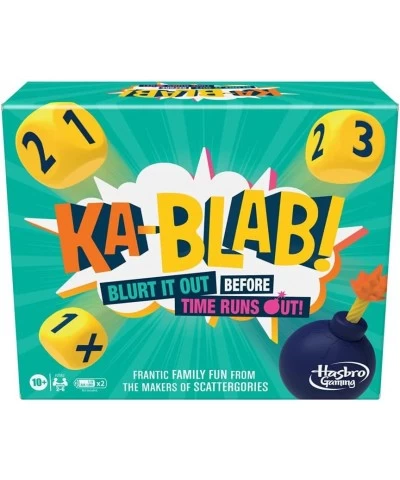 Ka-Blab! Game for Families Teens and Children Aged 10 and Up Family-Friendly Party Game for 2-6 Players $41.88 Board Games