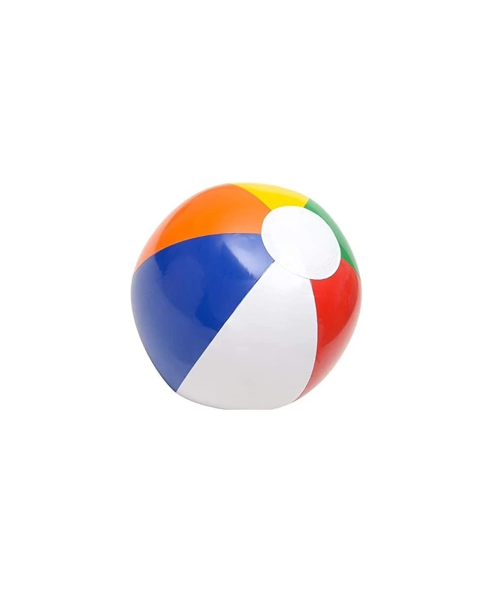 Inflatable 12 Inch Multicolored Beach Balls Set of 12 $17.31 Toy Sports Products