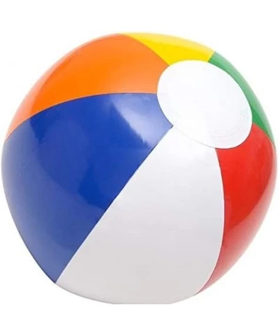 Inflatable 12 Inch Multicolored Beach Balls Set of 12 $17.31 Toy Sports Products