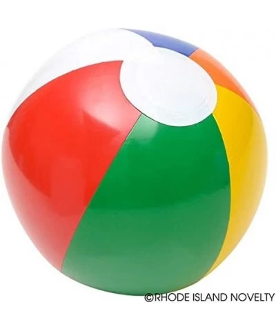 Inflatable 12 Inch Multicolored Beach Balls Set of 12 $17.31 Toy Sports Products