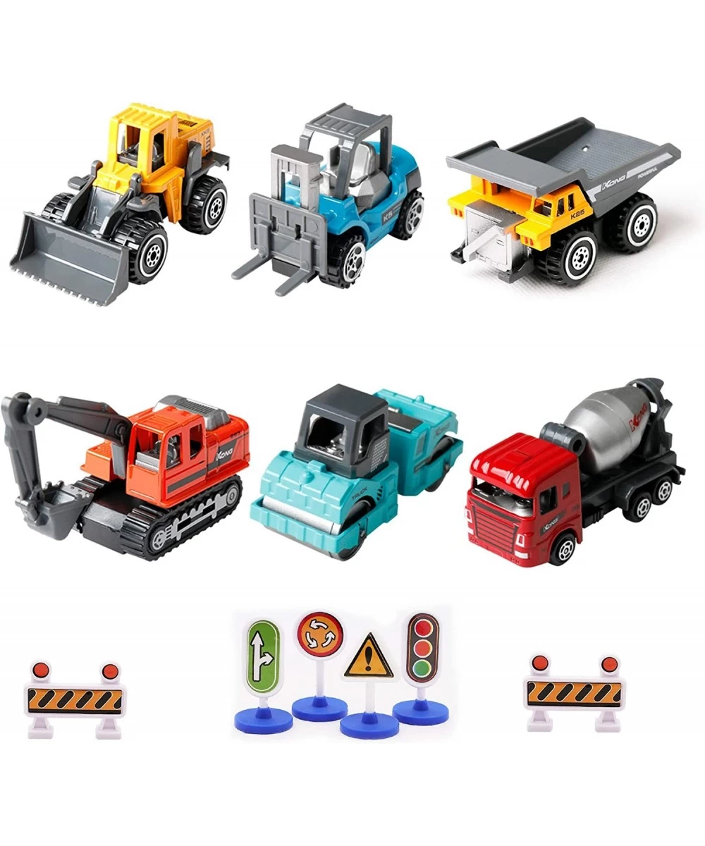 Kids Christmas Birthday Gifts Construction Trucks Kids Construction Toys Mini Engineering Car Toys Set Alloy Kids Boys Toys C...