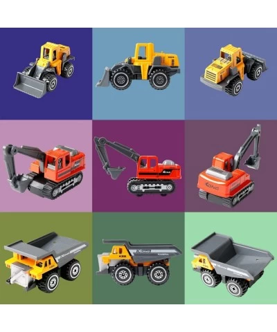 Kids Christmas Birthday Gifts Construction Trucks Kids Construction Toys Mini Engineering Car Toys Set Alloy Kids Boys Toys C...