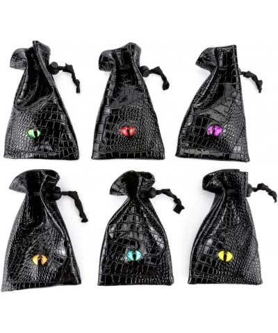 6 Pack Dice Bags with Eye Design Drawstring Pouch Storage Bag for Game Dices Coins and Accessories $41.68 Game Accessories