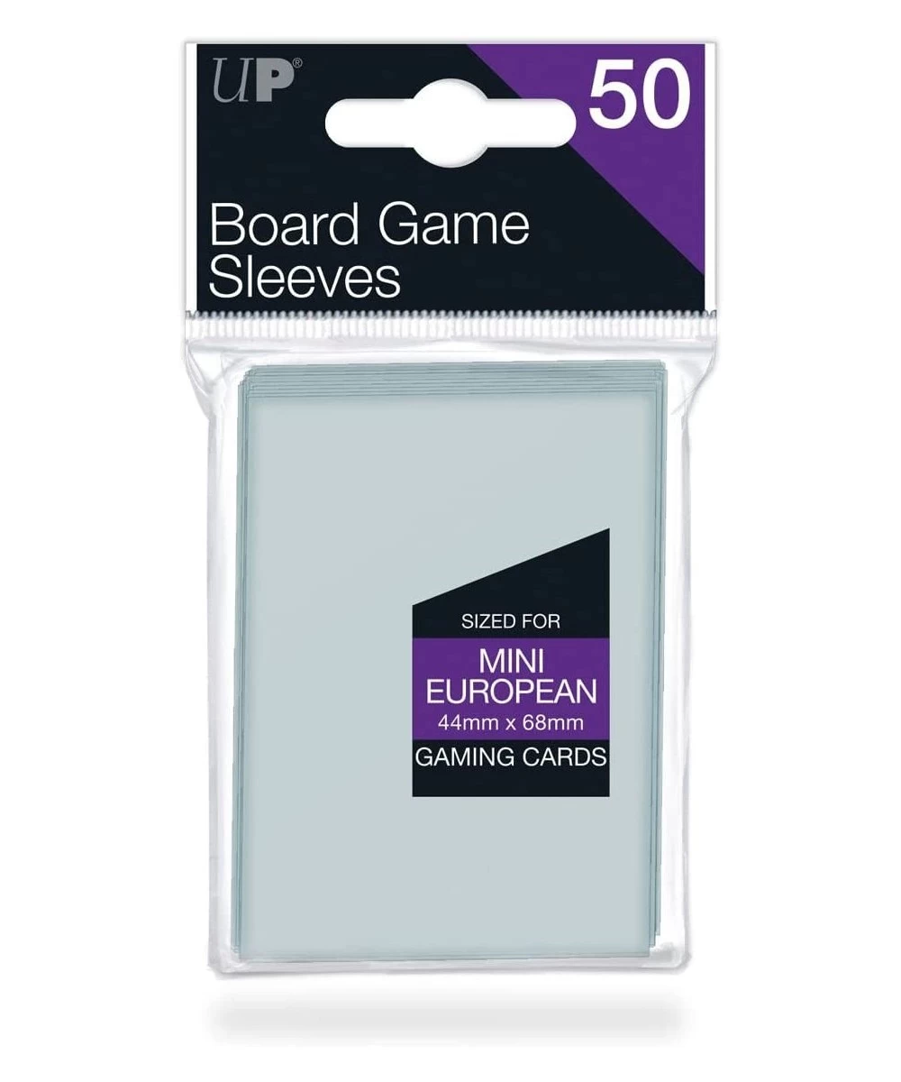 44mm X 68mm Mini European Board Game Sleeves 50ct Clear $13.44 Board Games