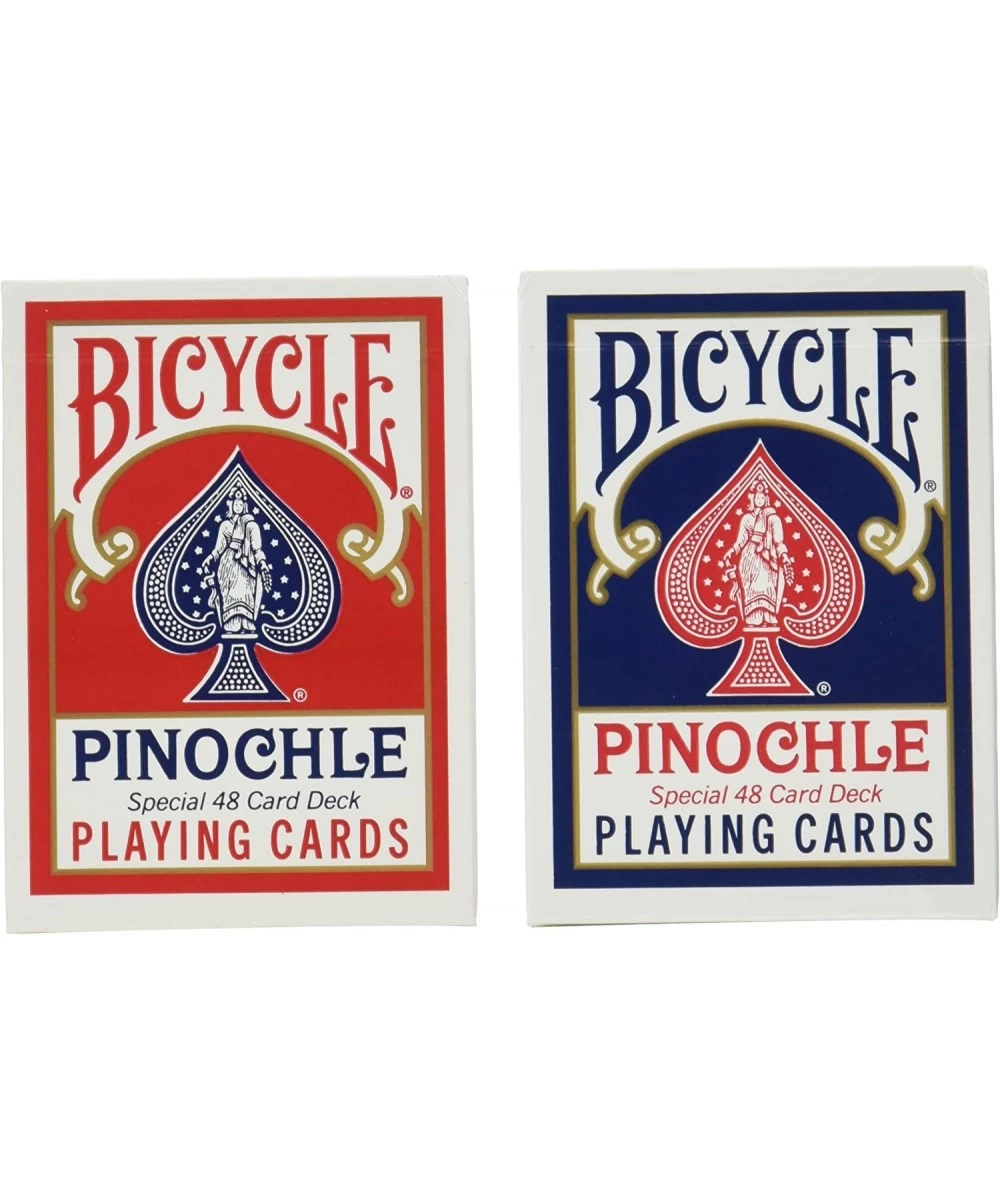 12 Decks Bicycle Pinochle Cards (6 Red / 6 Blue) $67.45 Card Games