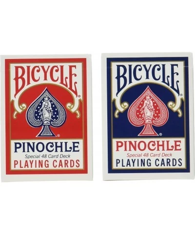 12 Decks Bicycle Pinochle Cards (6 Red / 6 Blue) $67.45 Card Games