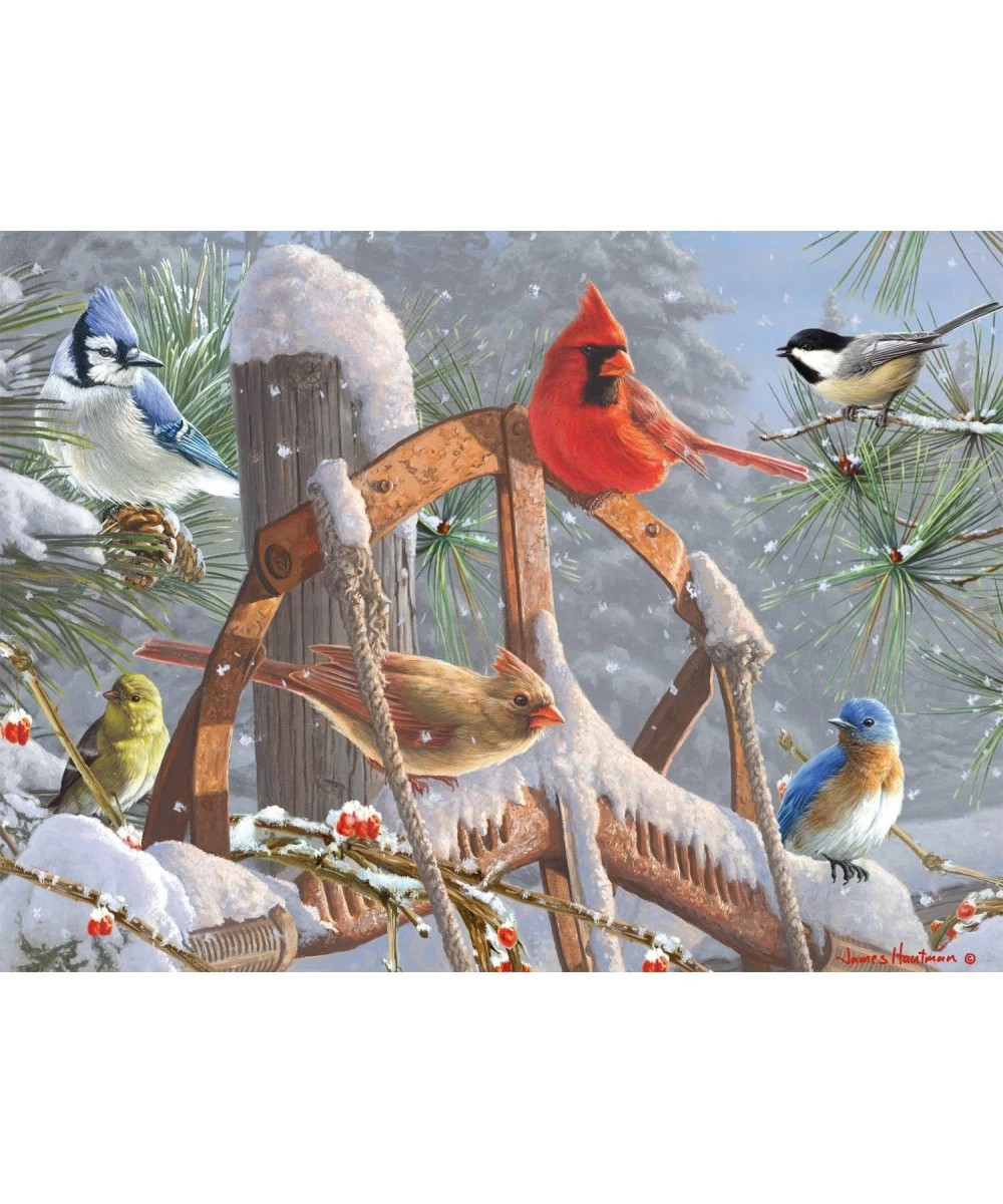 Hautman Brothers - Fresh Snowfall - 1000 Piece Jigsaw Puzzle $25.55 Jigsaw Puzzles