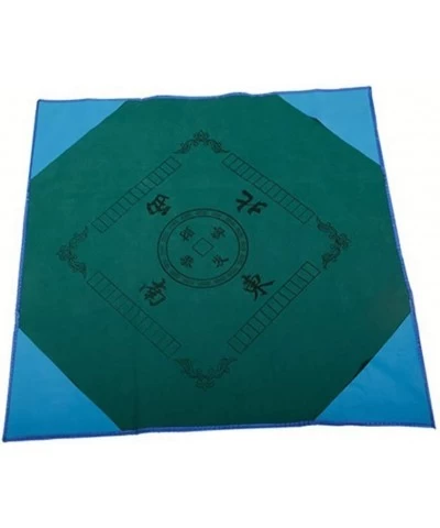 Foldable Table Cover for Mahjong Poker Card Games Board Games Tile Games Dominoes Poker Mat Anti Slip and Low Noise 95X95cm (...