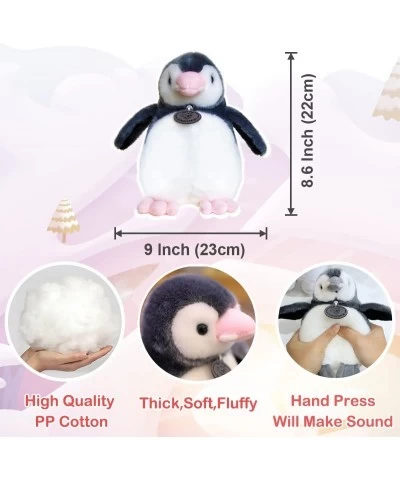 Penguin Stuffed Animal 8.6" Penguin Plush Toy Soft Plush Doll Gift for Kids Birthday Party Christmas New Year Valentine (8.6"...