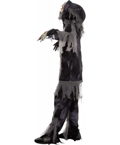 Horror Black Zombie Costume for Halloween Dress Up Party Festivals Theme Party Costumes $46.76 Kids' Costumes